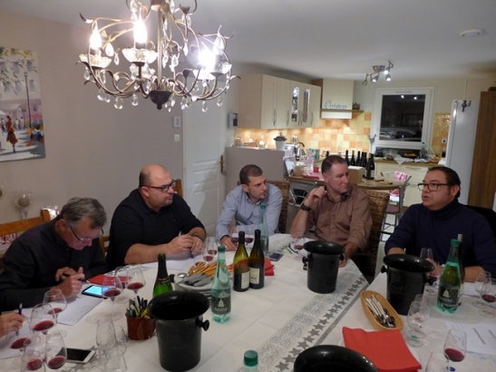 Soirée Gigondas chez Danièle et Jean Lou