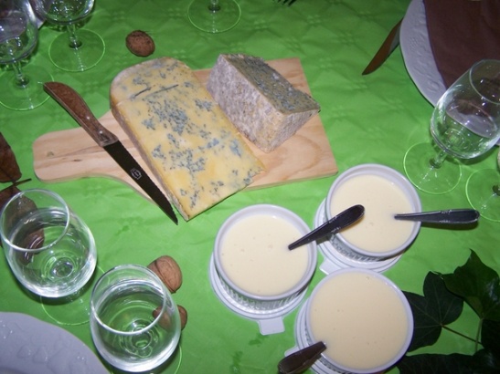 Accord mets/vins "Fromages" chez Sophie et Jean-Yves